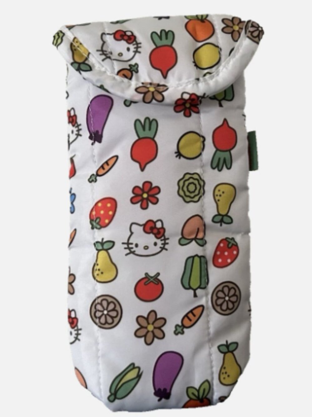 Kawaii Kitty Fruit Veggie Glasses Case Sleeve Sunglasses Storage Soft Protector